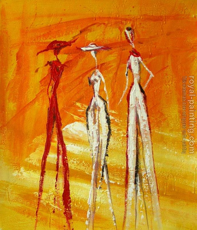 Hand Painted : Modern oil painting Hand Painted : Modern oil painting